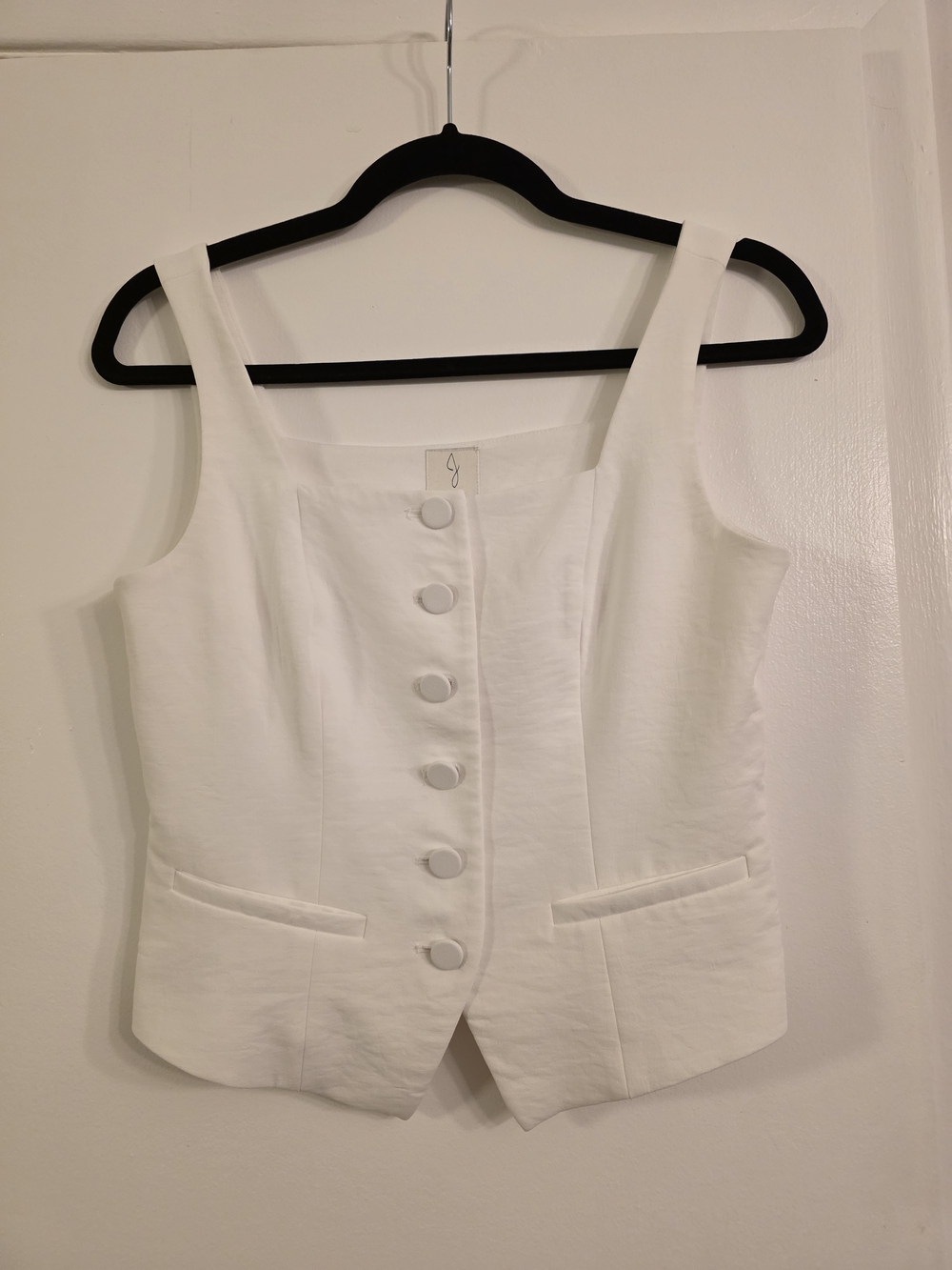 Joie White Vest